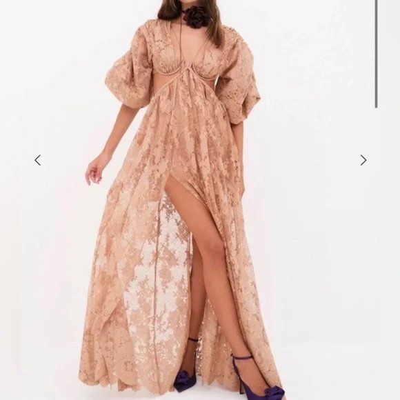 For love and lemons Louisa Maxi Dress / Agent Provocateur: Free people - Picture 1 of 7